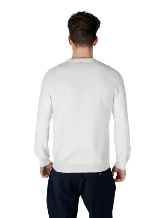 Weißer Antony Morato Strickpullover Herren