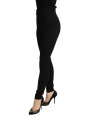 Jeans & Pants Elegant High-Waisted Slim Fit Pants 1.200,00 € 8057155278060 | Planet-Deluxe