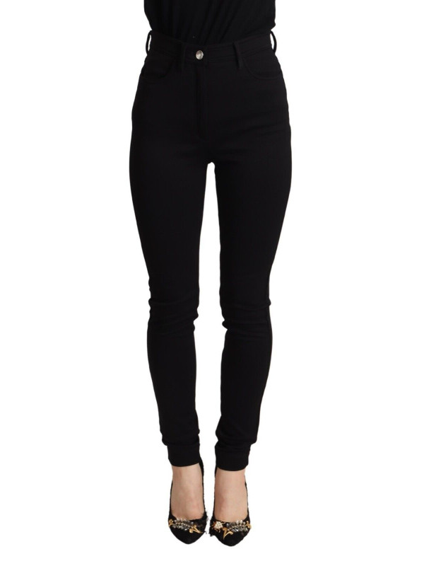 Jeans & Pants Elegant High-Waisted Slim Fit Pants 1.200,00 € 8057155278060 | Planet-Deluxe