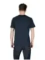 Längeres Baumwoll-T-Shirt mit Rundhalsausschnitt