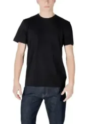 Schwarzes Colmar Originals T-Shirt Jeans