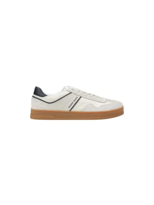 Weiße Tommy Hilfiger Jeans Sneaker