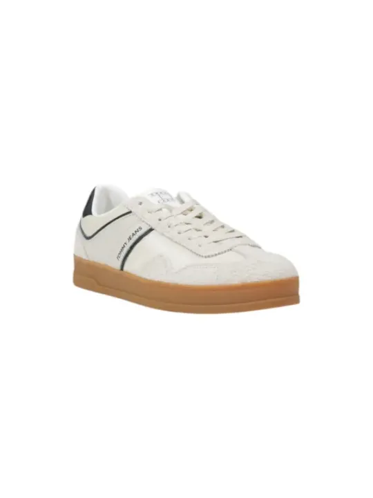 Weiße Tommy Hilfiger Jeans Sneaker