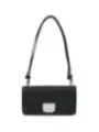 Schwarze Lederette Umhängetasche Tommy Hilfiger