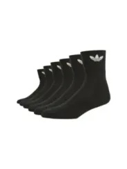 Schwarze Adidas Socken mit Logo