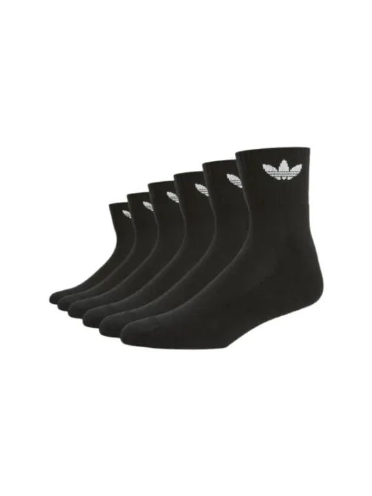 Schwarze Adidas Socken mit Logo