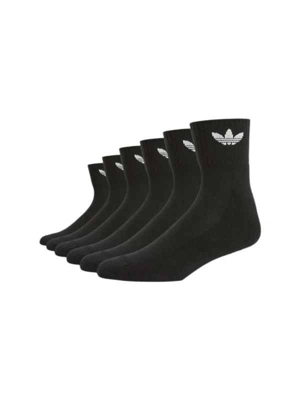 Schwarze Adidas Socken mit Logo