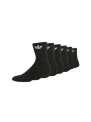 Schwarze Adidas Socken mit Logo