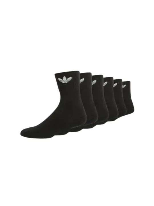 Schwarze Adidas Socken mit Logo