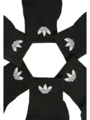 Schwarze Adidas Socken mit Logo