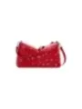 Rote Desigual Leder Bandana Umhängetasche