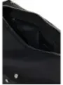 Schwarze Desigual Lederhandtasche mit Reißverschluss
