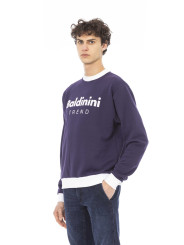 Sweaters Elegant Purple Cotton Sweatshirt 200,00 € 2000050081279 | Planet-Deluxe