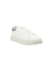 Weiße Armani Exchange Sneaker mit Klettverschluss