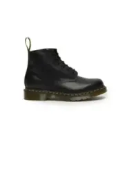 Schwarze Leder Dr. Martens Stiefel
