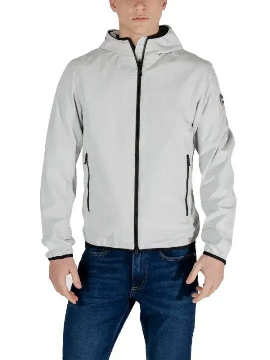Leichte graue Colmar Windbreaker Jacke
