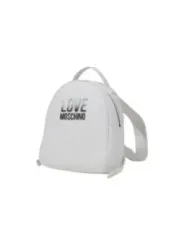 Weißer Love Moschino Rucksack modern