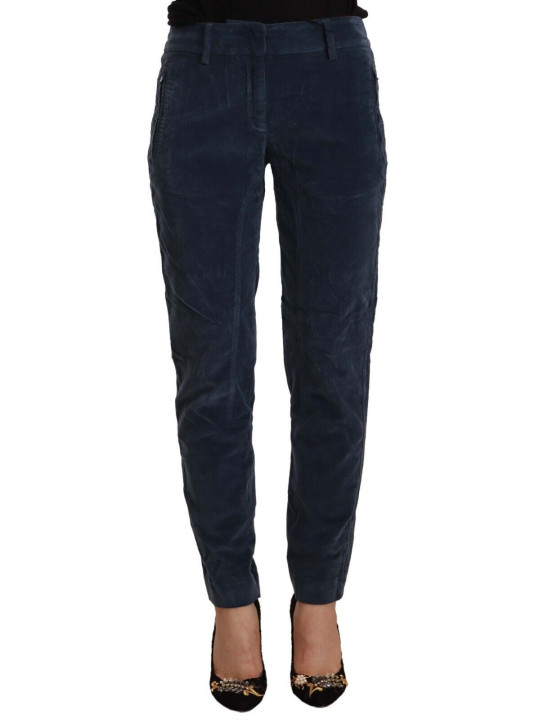 Jeans & Pants Elegant Tapered Cotton Blend Pants 300,00 € 2000008873468 | Planet-Deluxe