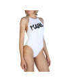 Weißer Karl Lagerfeld Damen-Badeanzug
