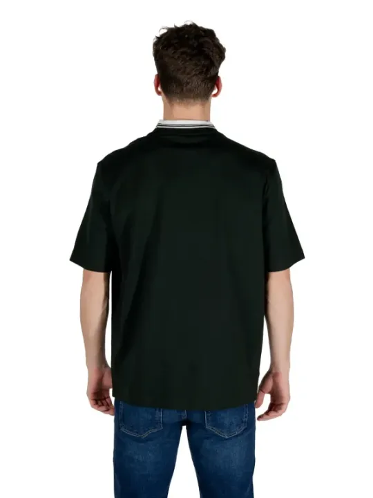 Schwarzes Armani Exchange Polohemd