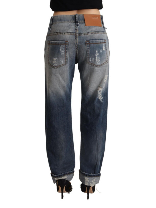 Jeans & Pants Chic Mid Waist Baggy Fit Denim 300,00 € 8058301885668 | Planet-Deluxe