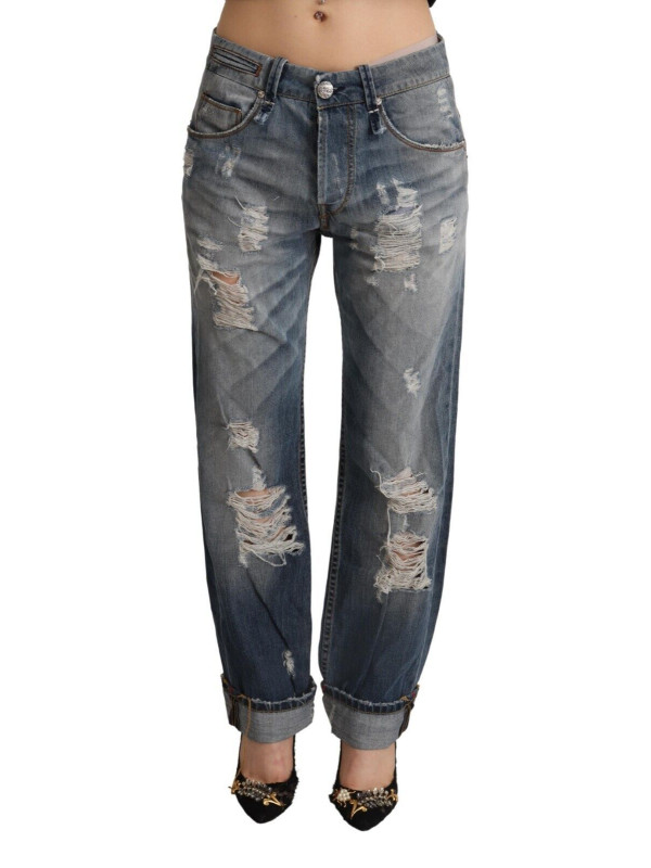 Jeans & Pants Chic Mid Waist Baggy Fit Denim 300,00 € 8058301885668 | Planet-Deluxe