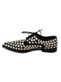 Flat Shoes Elegant Crystal-Embellished Lace-Up Flats 3.000,00 € 8059226952060 | Planet-Deluxe