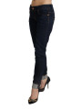 Jeans & Pants Slim Fit Dark Blue Denim Elegance 300,00 € 8058301885637 | Planet-Deluxe