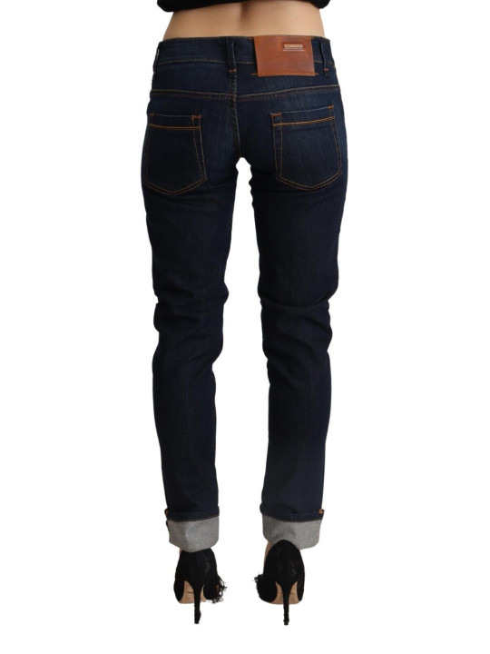Jeans & Pants Slim Fit Dark Blue Denim Elegance 300,00 € 8058301885637 | Planet-Deluxe