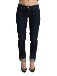 Jeans & Pants Slim Fit Dark Blue Denim Elegance 300,00 € 8058301885637 | Planet-Deluxe