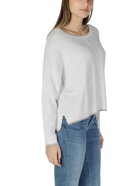 Liu Jo 482953 Baumwoll-Langarmshirt locker