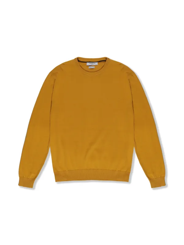 Tan Hamaki-ho Pullover liegend flach Tan Hamaki-ho Pullover liegend flach