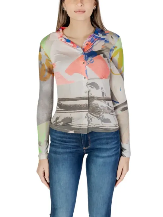 Desigual Hemd Frau bunte Muster