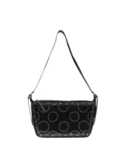 Desigual graue Tasche mit Perlen