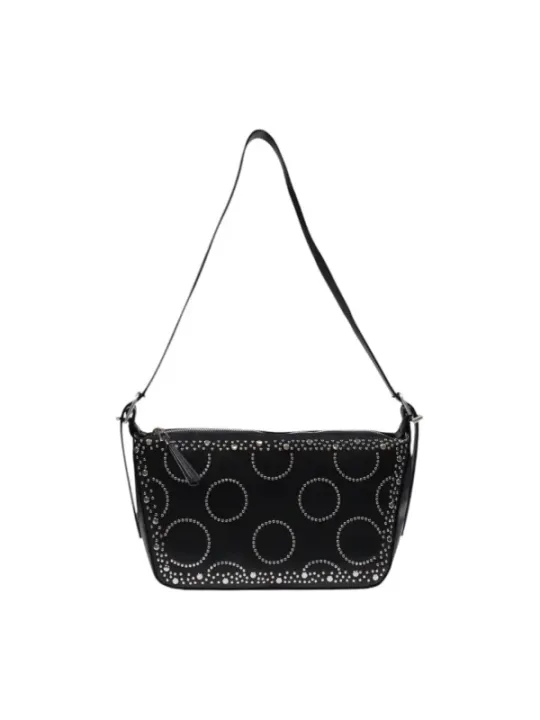 Desigual graue Tasche mit Perlen