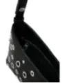 Desigual schwarze Lederhandtasche Innenansicht