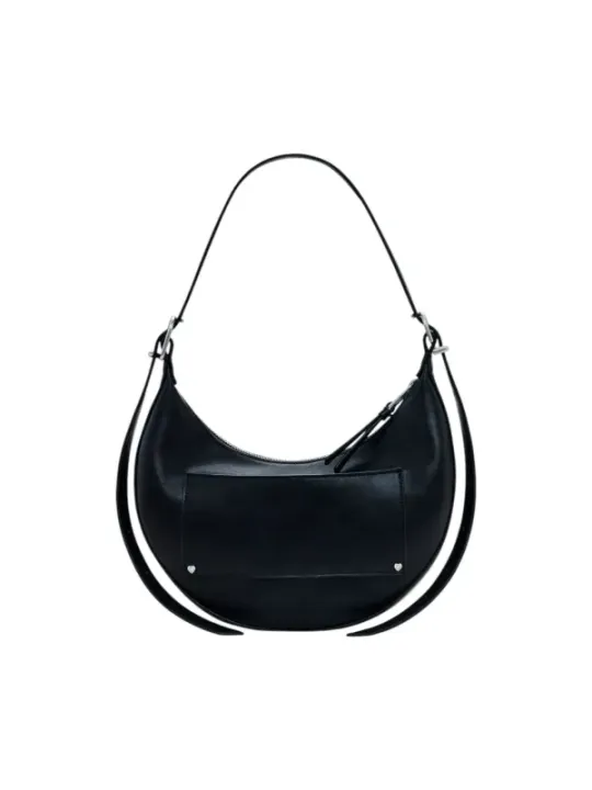 Schwarze Desigual Lederhandtasche elegant modern