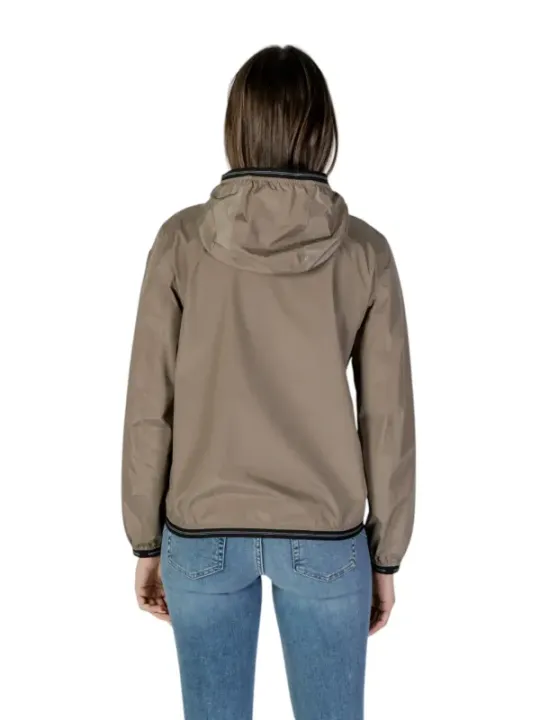 Leichte Damen-Windbreakerjacke mit Kapuze