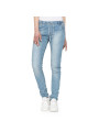 Blaue Slim-Fit Carrera Jeans getragen