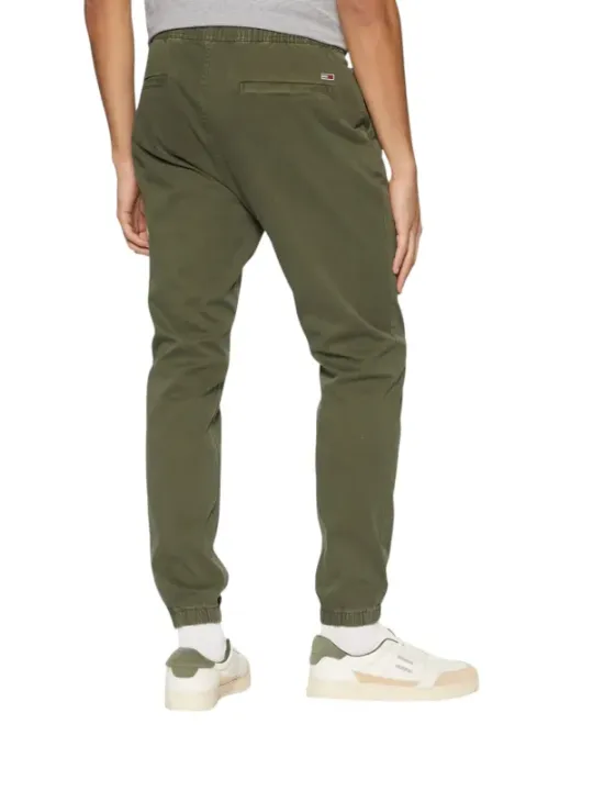 Grüne Tommy Hilfiger Jeans mit Streifen
