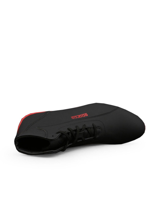 Rote und schwarze Rennschuhe Sparco Monza