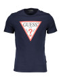 T-Shirts Sleek Slim-Fit Logo Tee in Blue 40,00 € 7618483106992 | Planet-Deluxe