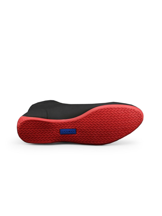Schwarze rote Sparco Monza Sneakers