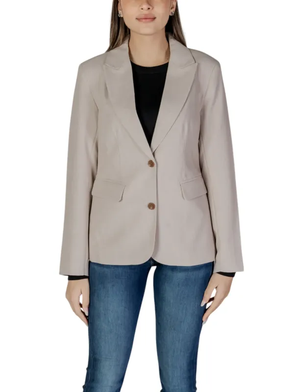Off-white Damen Blazer mit drei Knöpfen Off-white Damen Blazer mit drei Knöpfen