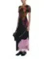 Blumenmusterndes Desigual Kleid mit Oberteil
