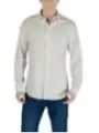 Armani Exchange Hemd graues Karomuster