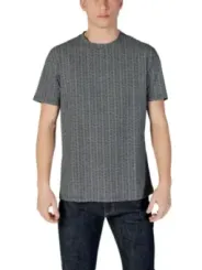 Metallicer Glanz Armani Exchange T-Shirt