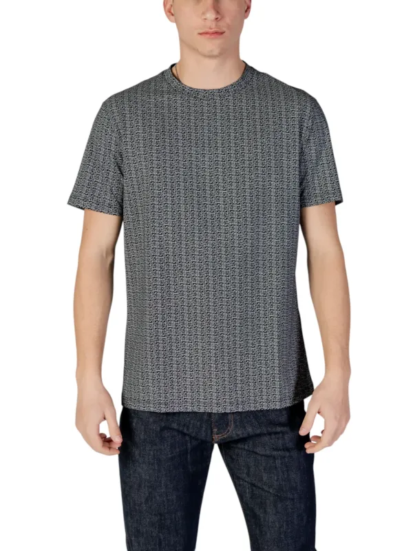 Metallicer Glanz Armani Exchange T-Shirt Metallicer Glanz Armani Exchange T-Shirt