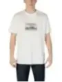 Weißes Armani Exchange Logo T-Shirt