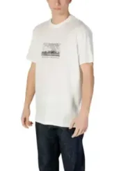 Armani Exchange Palmen Grafik Herren T-Shirt
